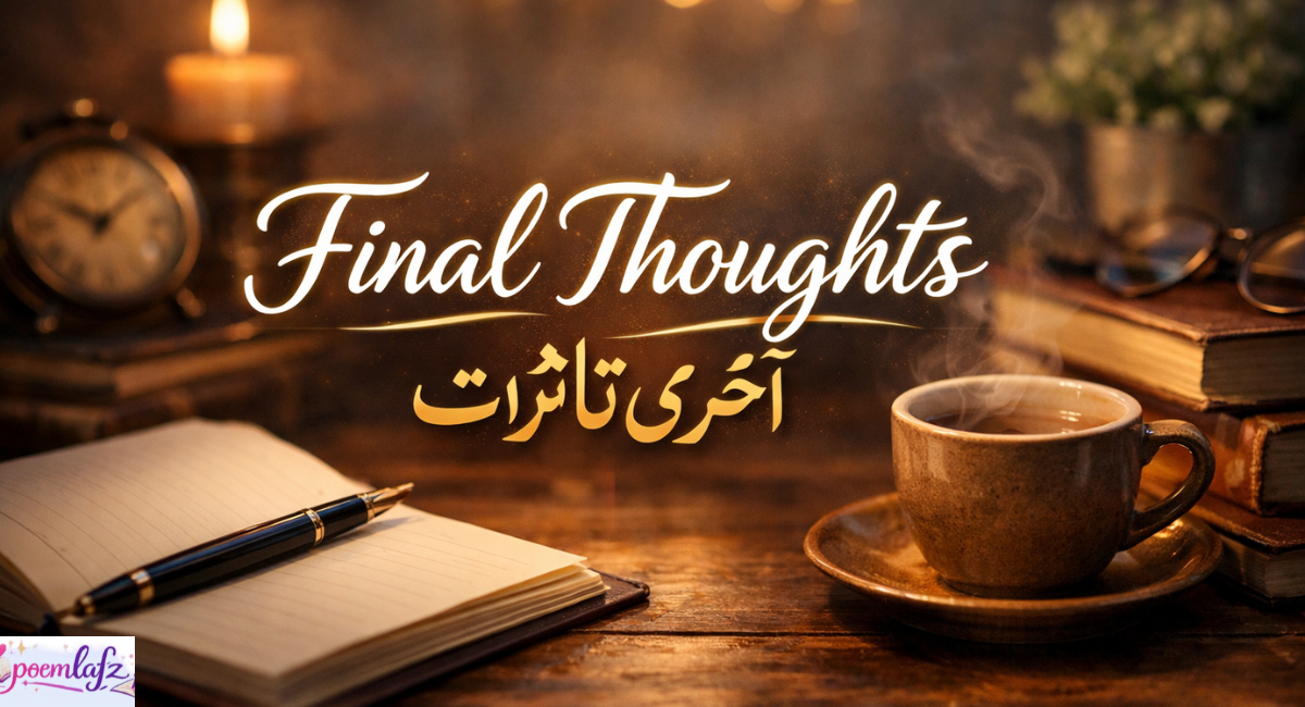Final Thoughts 