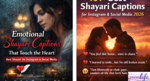 Emotional Shayari Captions