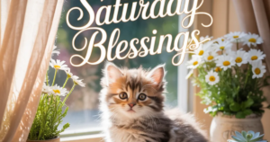 120+ Cute Saturday Blessings to Brighten Your Weekend with Peace & Joy