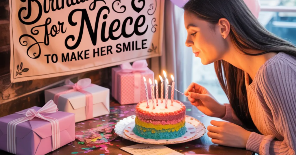 Current image: 55 Touching and Funny Birthday Wishes for Your Niece to Make Her Smile