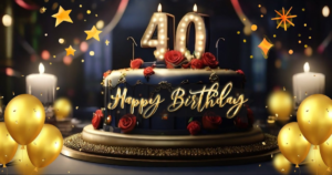 The Best 40th Birthday Wishes That Are Sweet and Meaningful