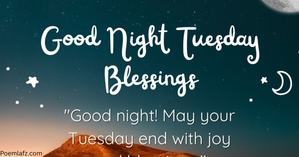 Current image: Tuesday night blessings